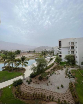 Amazing gateway in Jebel Sifah